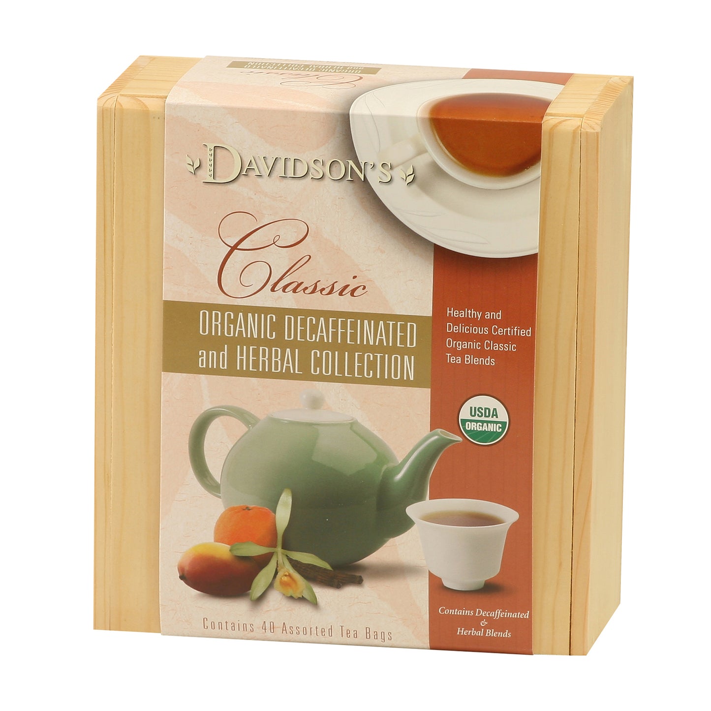 Classic Decaffeinated & Herbal Collection Chest - Wholesale