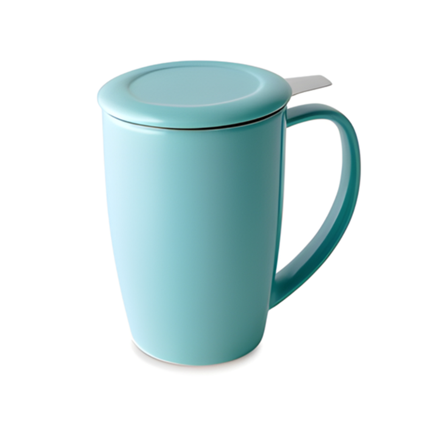 Ceramic Tall Tea Mug w/ Infuser - Wholesale