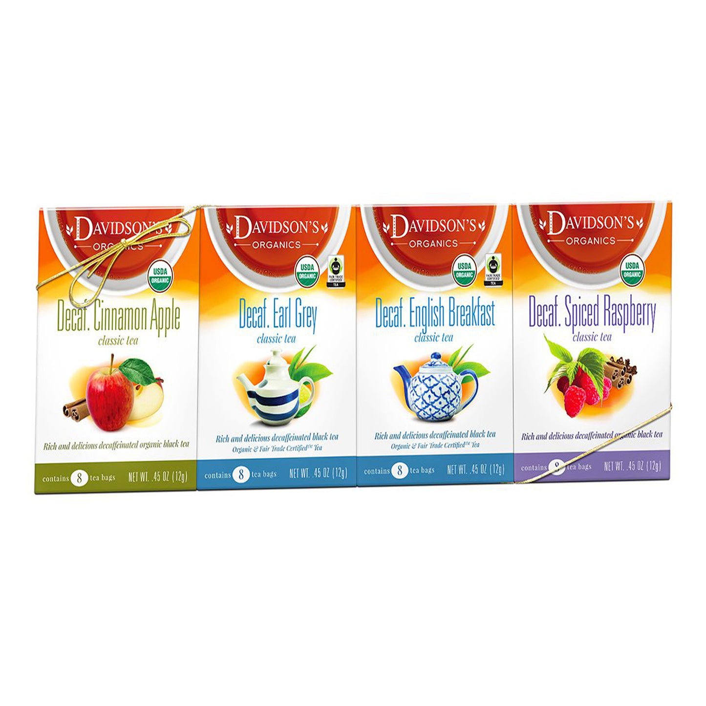 Classic Decaffeinated Tea 4 Pack Gift